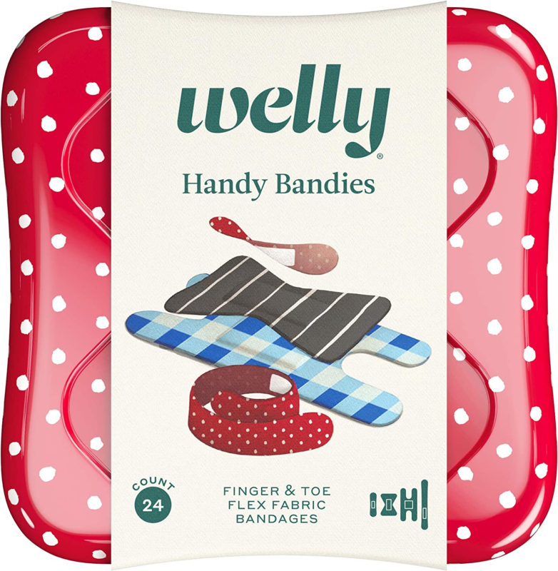 Bandages - Handy Bandies | Adhesive Flexible Fabric Bravery Badges | Assorted Sh