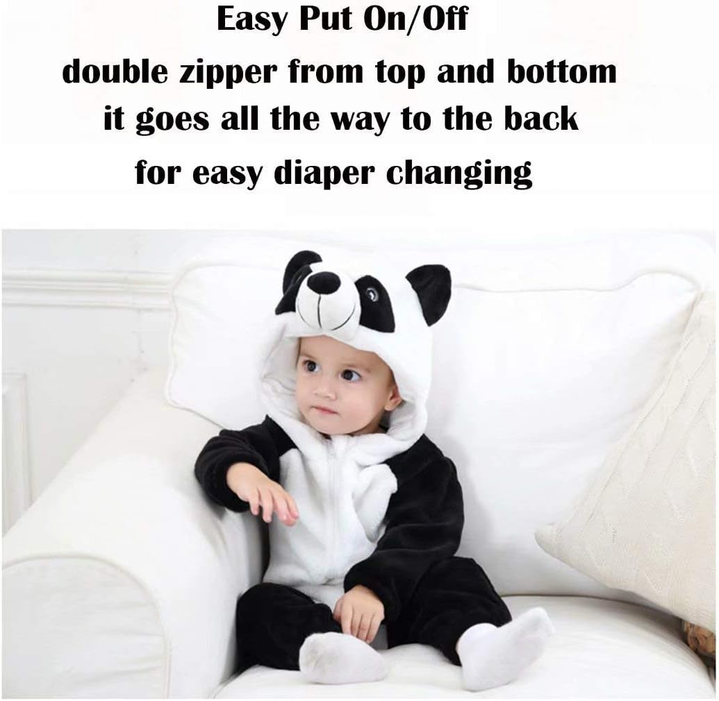 Unisex Toddler Halloween Dress-Up Romper - Baby Animal Costumes