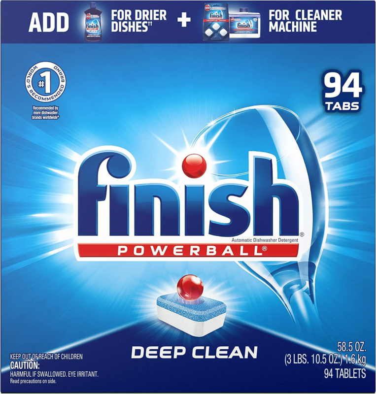 - All in 1 - Dishwasher Detergent - Powerball - Dishwashing Tablets - Dish Tabs