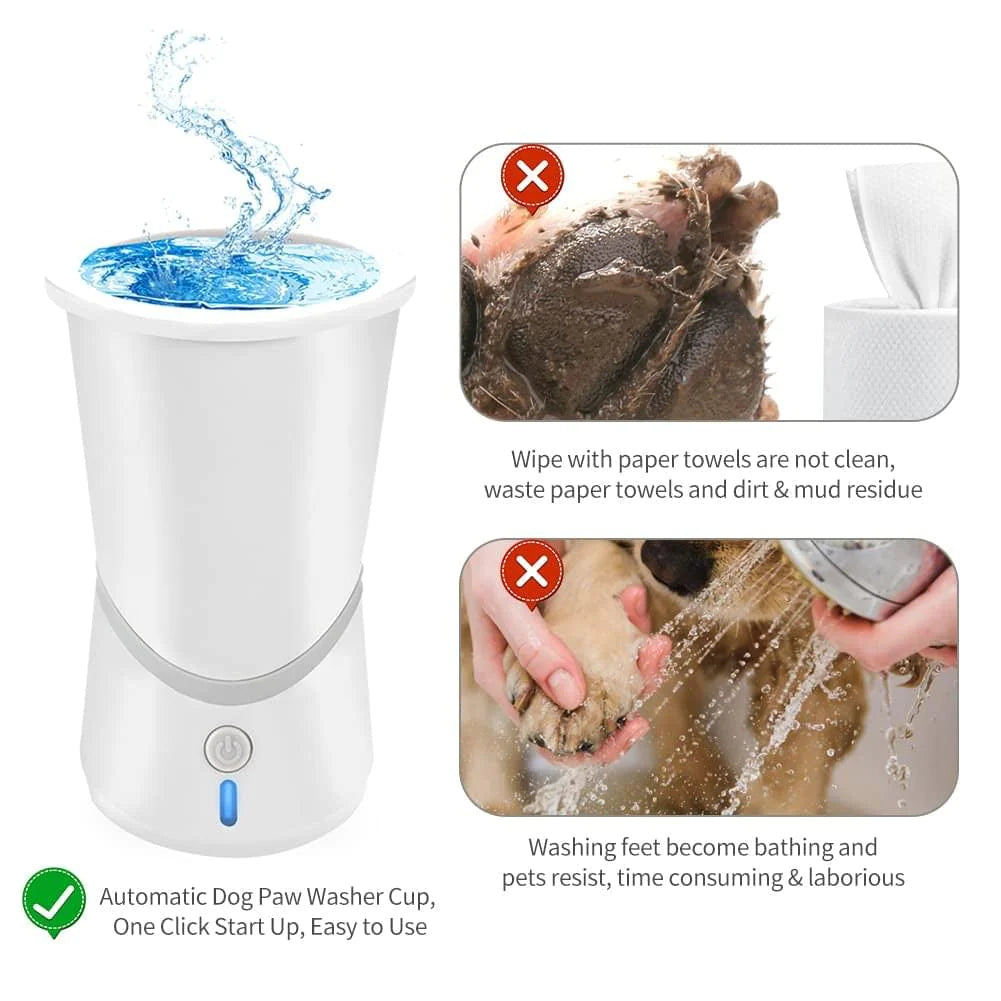 Pawperfect Automatic Dog Paw Cleaner, Dog Foot Cleaner, Dog Foot Washer